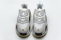 B Triple S White Dark Grey Red 541624 W06E2 1790