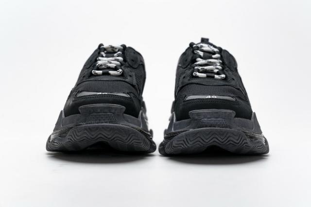 B Triple S Clear Sole Black 541624 W09O1 1000