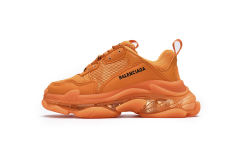 B Triple S Clear Sole Orange