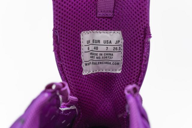 B Triple S Letter Plum Red 536737 W2FA1 9016