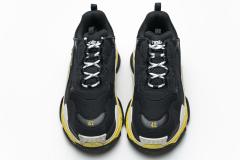 B Triple S Black Yellow 483513 W06E1 1078