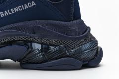B Triple S Clear Sole Navy 541624 W09O1 4107