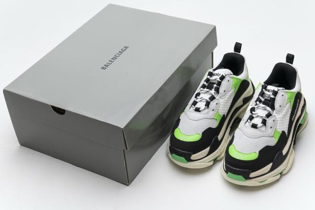 B Triple S White Green 483513 W06E1 1008