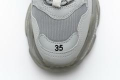 B Triple S Clear Sole 544351 W09O1 1705