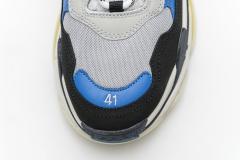 B Triple S Black Grey Blue 541624 W06E2 7080
