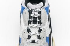 B Triple S Black Grey Blue 541624 W06E2 7080