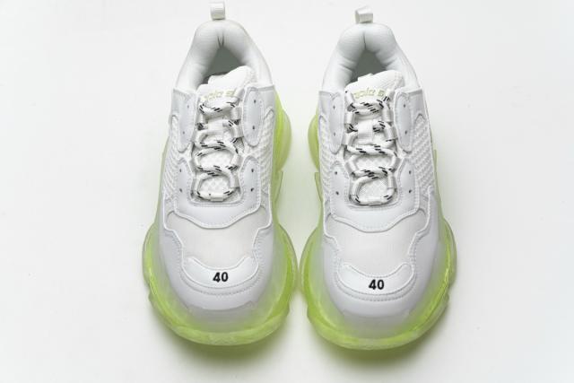 B Triple S White Green 544351 W09E1 1331