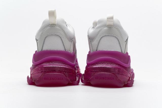 B Triple S White Pink 544351 W09O1 2281