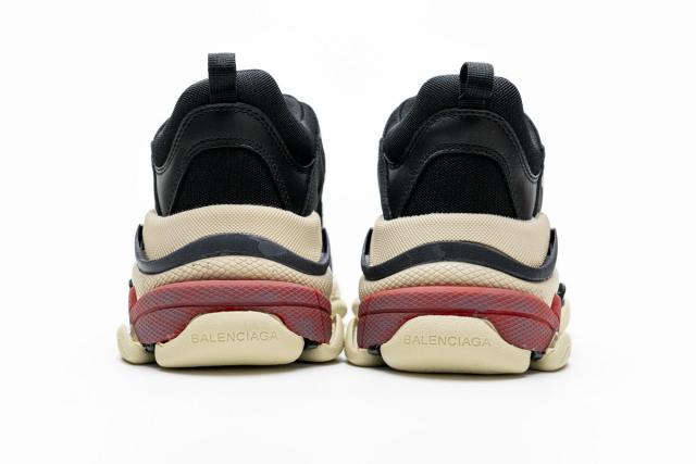 B Triple S Black White Red 483513 W06E1 1000