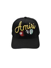 Amir* Billiard Letter Embroidered Mesh trucker Cap