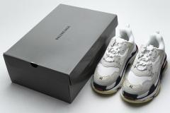 B Triple S White Dark Grey Red 541624 W06E2 1790