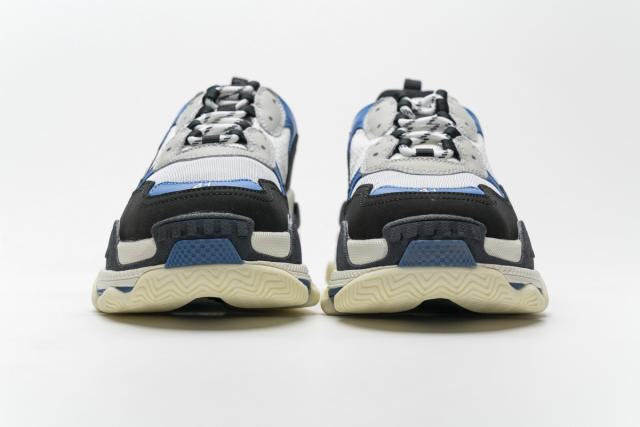 B Triple S Black Grey Blue 541624 W06E2 7080