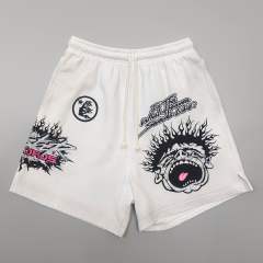 1:1 quality Hellstar Noise Portrait Print Shorts with NFC tag