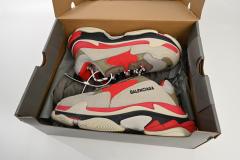B Triple S Red White Dark Grey 541624 W06E2 1863