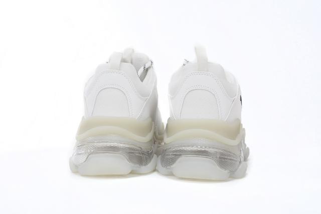 B Triple S Clear Sole White 541624 W09E1 9000