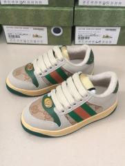 Canvas Leather Patchwork Colorblock Casual Shoes for Kids 9 colors