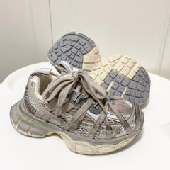 Lace-up model made old shoes for kids 4 colors