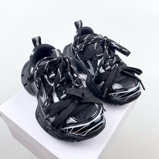 Double Lace Mesh Breathable shoes for kids 5 colors