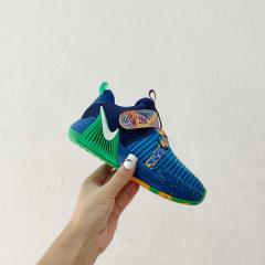 Breathable Velcro Sports Basketball Shoes for Kids 8 colors