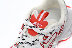 B 3XL Sneaker in White Red 734734W3XL29060