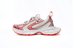 B 3XL Sneaker in White Red 734734W3XL29060