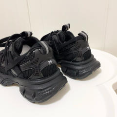 Lace-up model made old shoes for kids 4 colors