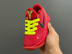 Kobe 6 Lace Up Basketball Shoes for kids 5 colors