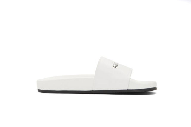 B Pool Slide White 565826 W1S80 9034 / 565826 W1S83 9034