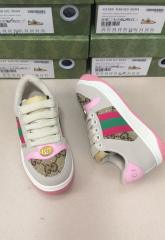 Canvas Leather Patchwork Colorblock Casual Shoes for Kids 9 colors