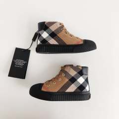 High-top side zipper Board Shoes for kids 5 colors