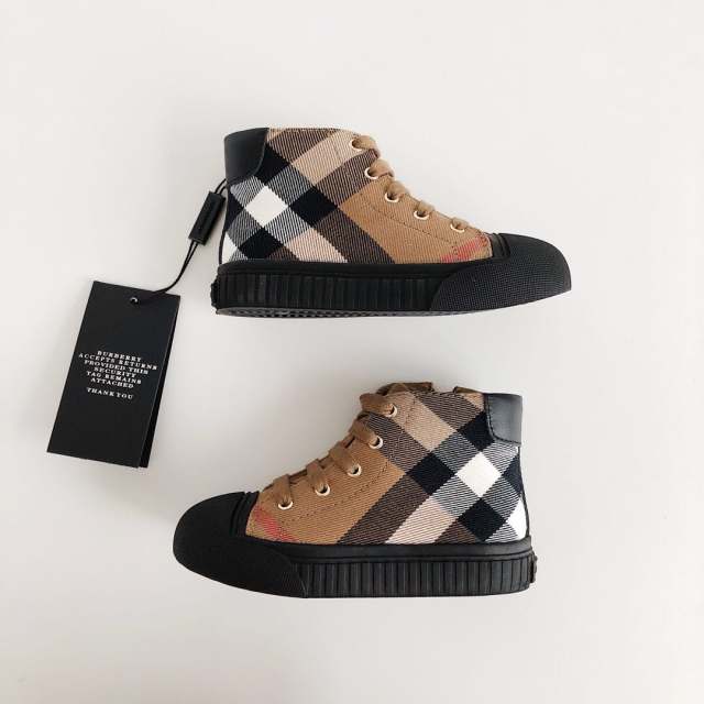 High-top side zipper Board Shoes for kids 5 colors