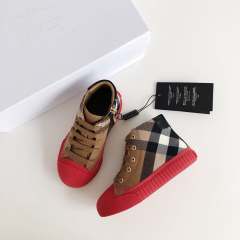 High-top side zipper Board Shoes for kids 5 colors