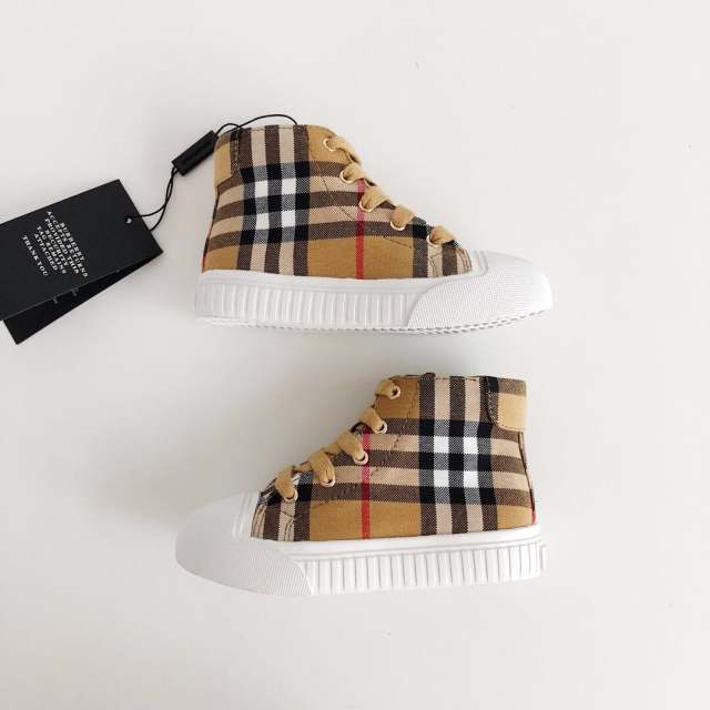 High-top side zipper Board Shoes for kids 5 colors
