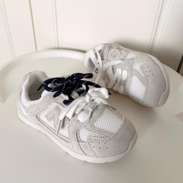 Anti-fur lace-up co-branded Sneakers for Kids 6 colors