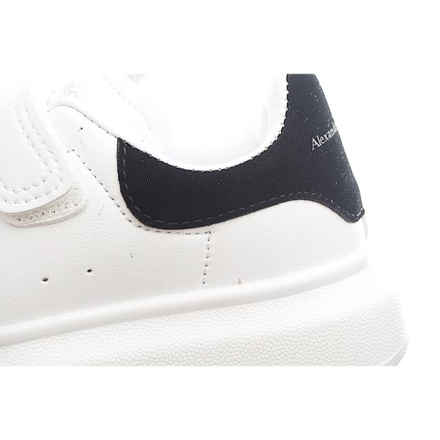 Velcro fashion low-top white shoes for Kids 8 colors