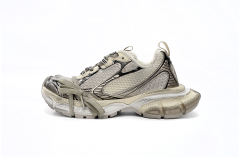 B 3XL Sneaker in Black Gray White Gold 734734W3XL60185