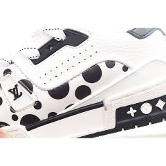 Polka Dot/Rhinestone Colorblocking board shoes for kids 6 colors