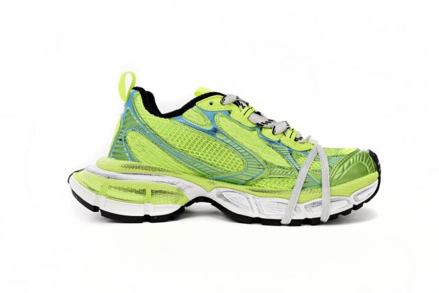 B 3XL Sneaker in Green Grass 734731W3XL67019