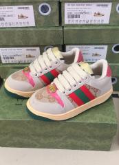 Canvas Leather Patchwork Colorblock Casual Shoes for Kids 9 colors