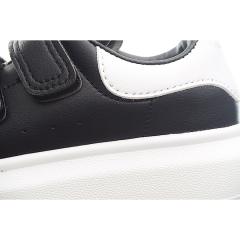 Velcro fashion low-top white shoes for Kids 8 colors