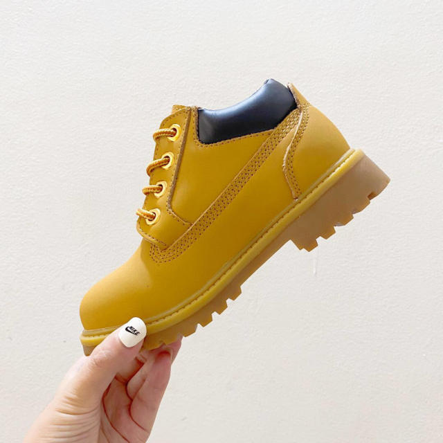 Warm Outdoor High/Low Top Martin Boots for Kids 8 colors
