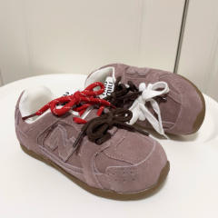 Anti-fur lace-up co-branded Sneakers for Kids 6 colors
