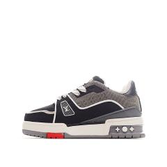 Polka Dot/Rhinestone Colorblocking board shoes for kids 6 colors