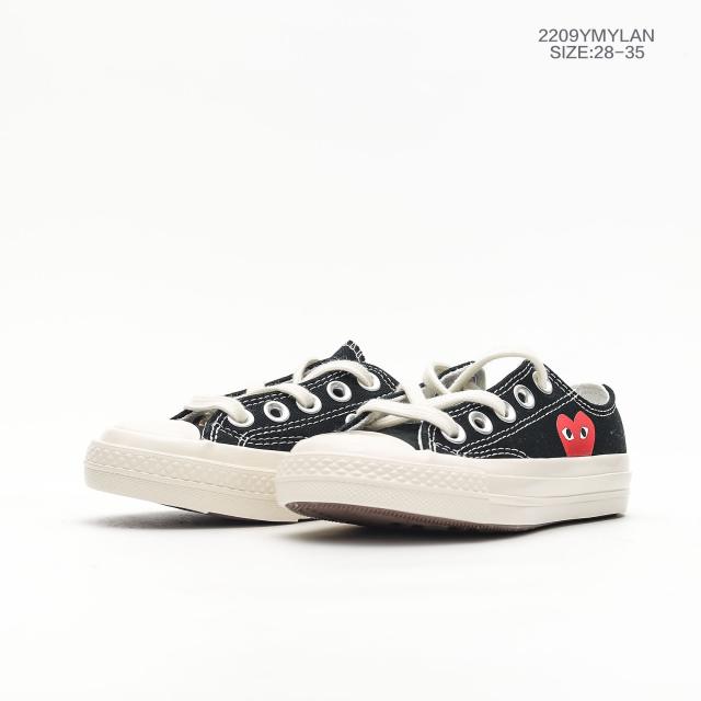 Lace-Up Love high/low Canvas Top board shoes for kids 4 colors