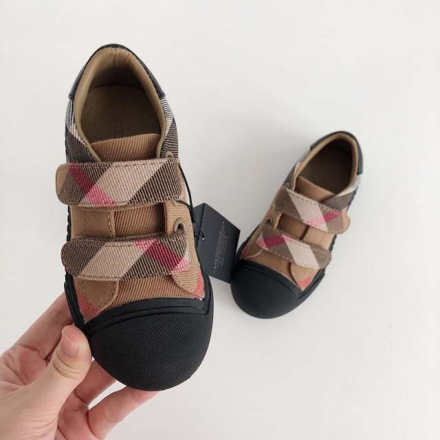 Checkered Velcro Low Top Shoes for kids 5 colors