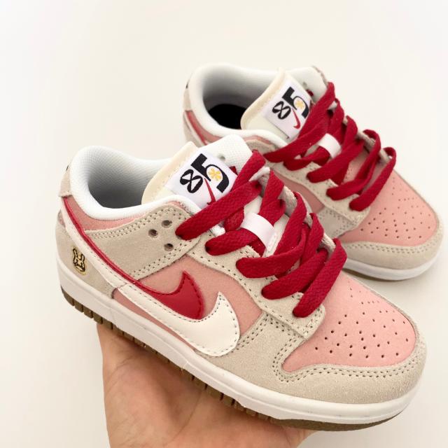 Double Hook with Removable Cartoon Buckle Board Shoes for kids 3 colors