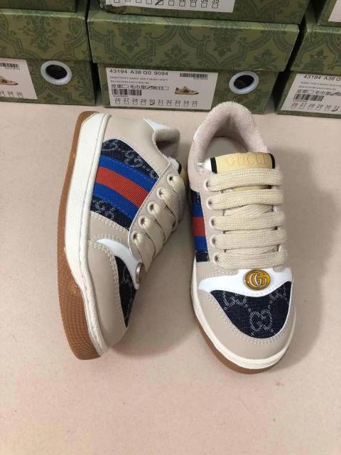 Canvas Leather Patchwork Colorblock Casual Shoes for Kids 9 colors
