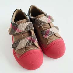 Checkered Velcro Low Top Shoes for kids 5 colors