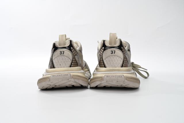 B 3XL Sneaker in Black Gray White Gold 734734W3XL60185