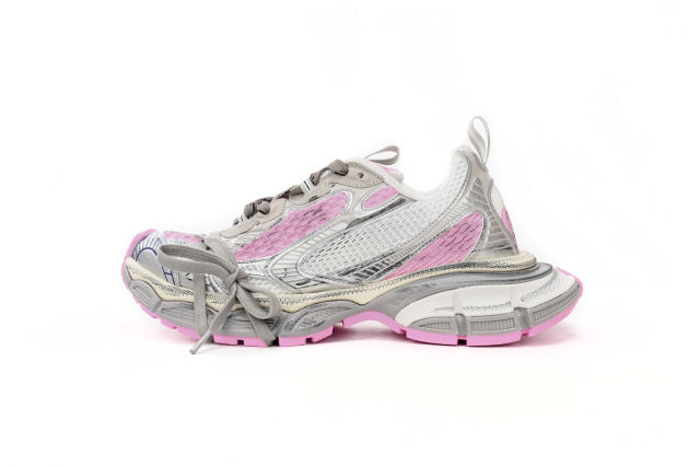 B 3XL Sneaker in White Pink 734734W3XL59050